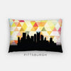 Pittsburgh Pennsylvania geometric skyline - Geometric Skyline