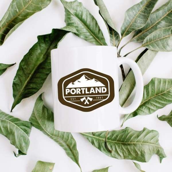 Portland Mountain Badge | Portland Vibes Collection - Portland Vibes