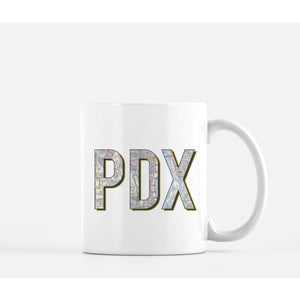 Portland Oregon Airport code - Mug | 11 oz - Airport Code