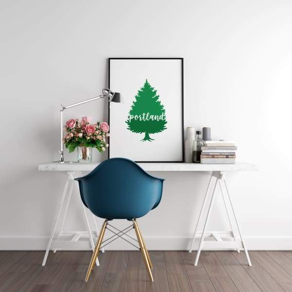 Portland Pine Tree | Portland Vibes Collection - Portland Vibes