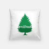 Portland Pine Tree | Portland Vibes Collection - Pillow | Square - Portland Vibes