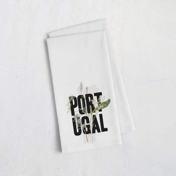Portugal national flower | Lavender - Tea Towel - Flowers