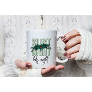 Silent Night | Christmas Ceramic Mug - Mugs