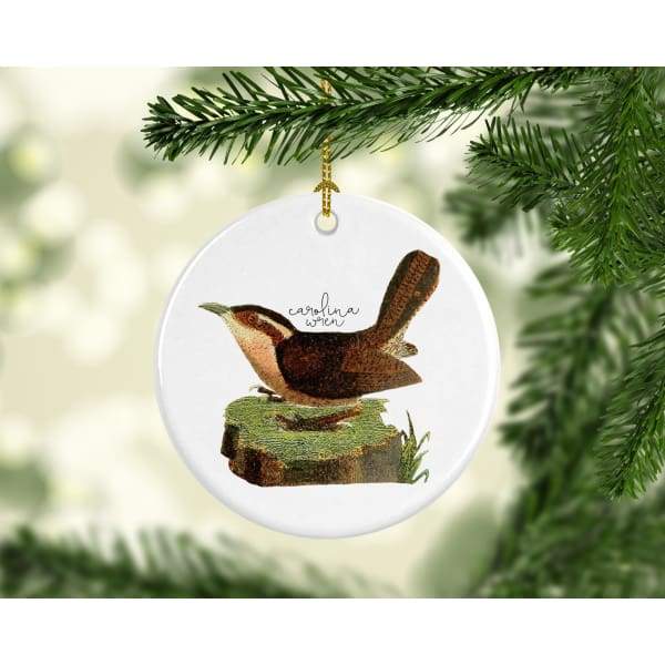 South Carolina state bird | Carolina Wren - Ornament - State Bird