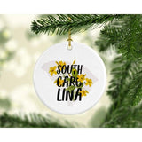 South Carolina state flower | Yellow Jessamine - Ornament - State Flower