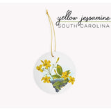South Carolina Yellow Jessamine | State Flower Series - Ornament - State Flower