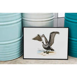 St Kitts and Nevis national bird | Brown Pelican - 5x7 Unframed Print - Birds
