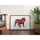 Starkville Mississippi red bulldog - City Symbols