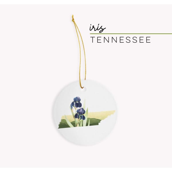 Tennessee Iris | State Flower Series - Ornament - State Flower
