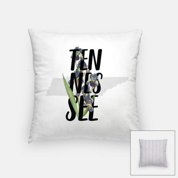 Tennessee state flower | Iris - Pillow | Square - State Flower
