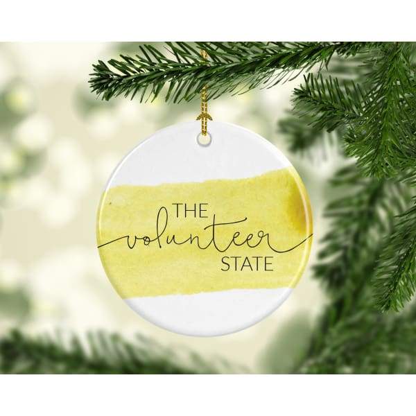 Tennessee state nickname | The Volunteer State - Ornament - State Motto