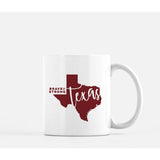 Texas State Song | Brave and Strong - Mug | 11 oz / Maroon - State Song