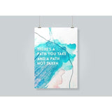 There’s a Path You Take | Miami Vibes Collection - 5x7 Unframed Print - 80s Miami Vibes