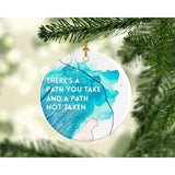 There’s a Path You Take | Miami Vibes Collection - Ornament - 80s Miami Vibes
