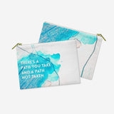 There’s a Path You Take | Miami Vibes Collection - Pouch | Small - 80s Miami Vibes