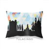 Tulacingo Mexico geometric skyline - Pillow | Lumbar / LightSkyBlue - Geometric Skyline