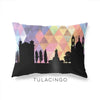 Tulacingo Mexico geometric skyline - Pillow | Lumbar / RebeccaPurple - Geometric Skyline