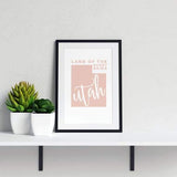 Utah State Song | Land of the Sunny Skies - 5x7 Unframed Print / MistyRose - State Song
