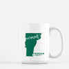 Vermont State | Freedom and Unity - Mug | 15 oz / Green - State Song