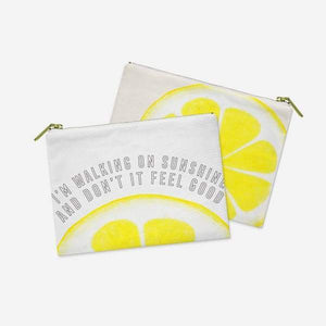 Walking on Sunshine | Miami Vibes Collection - Pouch | Small - 80s Miami Vibes
