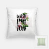 Washington state flower | Coast Rhododendron - Pillow | Square - State Flower