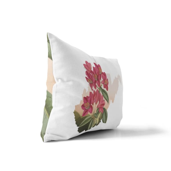 West Virginia Rhododendron | State Flower Series - Pillow | Lumbar - State Flower