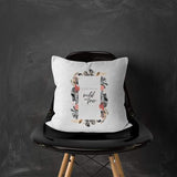Wild and Free watercolor - Pillow | Square - Quotes