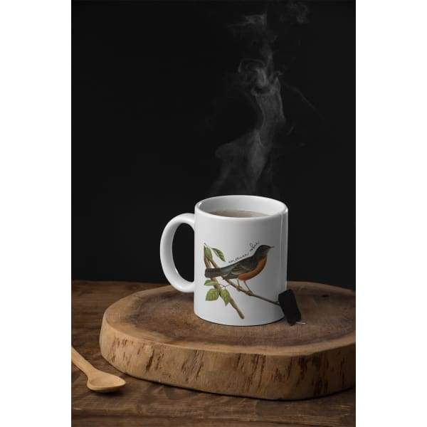 Wisconsin state bird | American Robin - Mug | 11 oz - State Bird