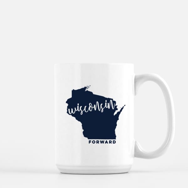 Wisconsin State Song | Forward - Mug | 15 oz / Black - State Song