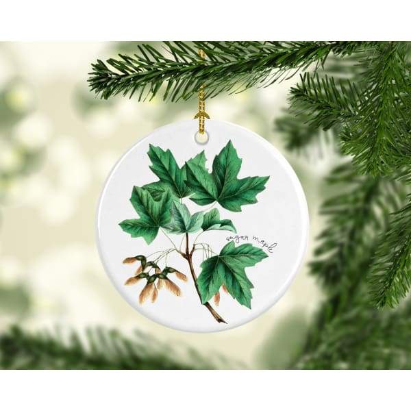 Wisconsin state tree | Sugar Maple - Ornament - State Tree