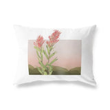 Wyoming Indian Paintbrush | State Flower Series - Pillow | Lumbar - State Flower