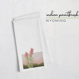 Wyoming Indian Paintbrush | State Flower Series - Tea Towel - State Flower