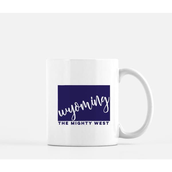 Wyoming State Song | The Mighty West - Mug | 11 oz / MidnightBlue - State Song